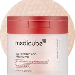 Pads de ácido succínico y pantenol Medicube
